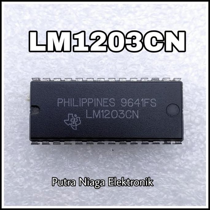 Diskon ic LM1203CN Dip 28 Pin / LM1203 / LM1203N / LM1203AN putr4n