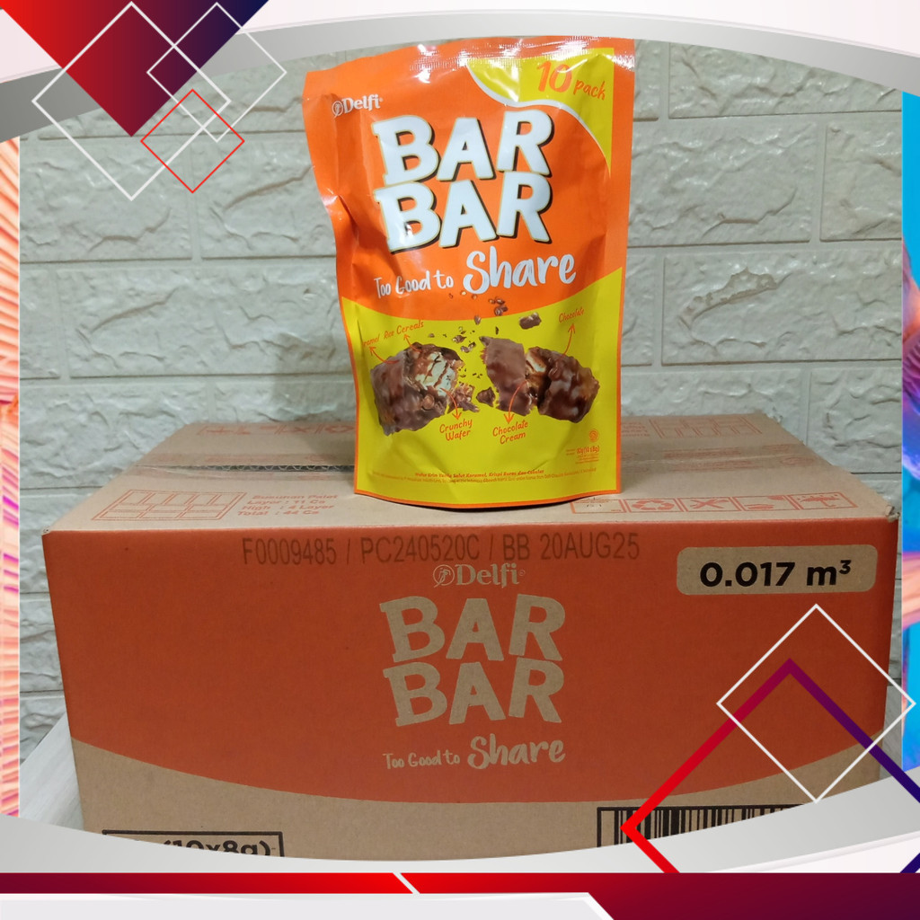 

Bar Bar Share 1 Dus Isi 12 Pouch - 10pcs x 8gr