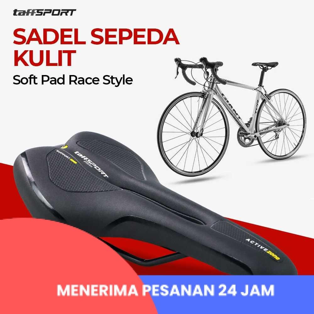 Jok Sadel Sepeda Empuk sadel sepeda onthel empuk Kulit Soft Pad Race Style Murah