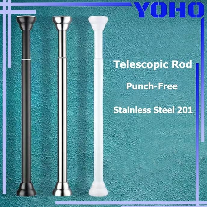 Baju Fleksibel Lemari Tiang Pipa Hordeng Kamar Gawang Mandi Gorden F83T