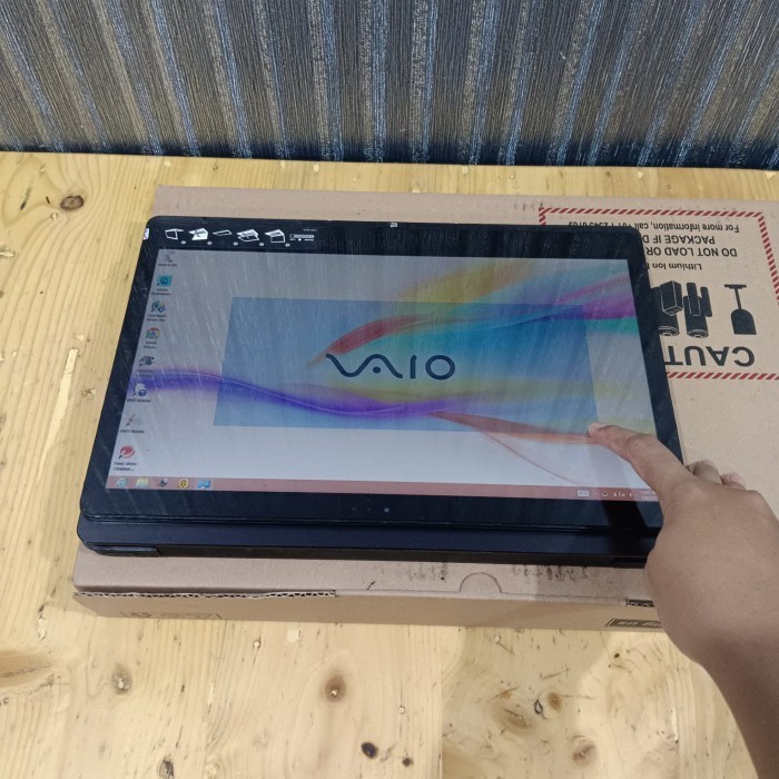 LAPTOP SONY VAIO SVF13N12GB FLIP TOUCHSCREEN COR I5-4200U BACKLIGHT