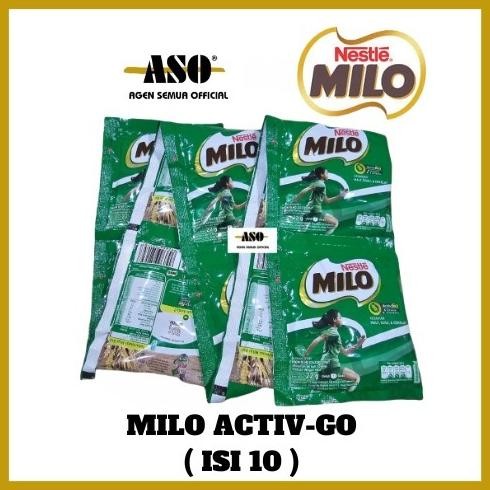 

MILO Activ-Go Susu Bubuk Sachet 22 gr RENCENG ( ISI 10 )