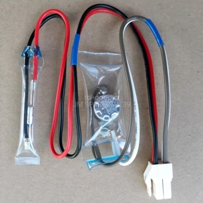 SENSOR DEFROST BIMETAL KULKAS SANYO AQUA 2 PINTU ORIGINAL