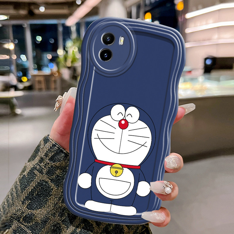 Casing Hp Untuk VIVO Y15s Y15a Y15c Y01 Case Casing HP Cesing Silikon Softcase baru pola Doraemon Ke