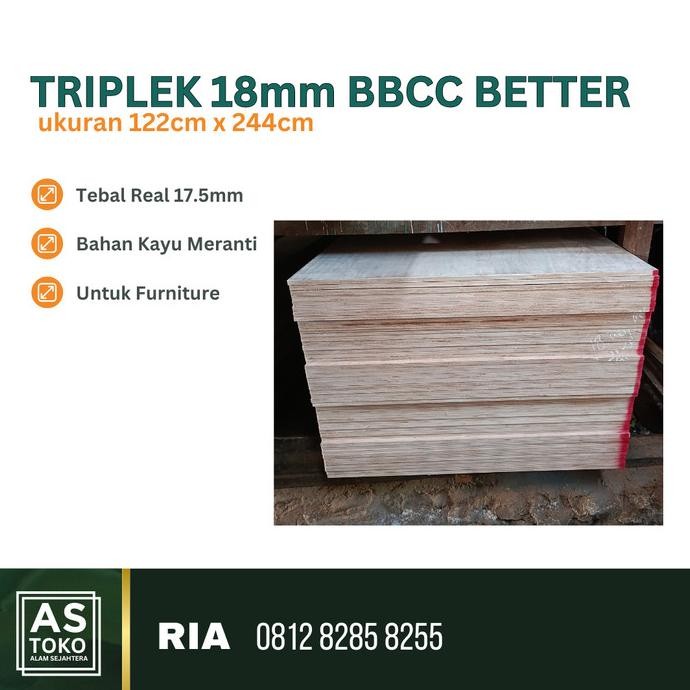 Triplek 18Mm Bbcc Untuk Furniture