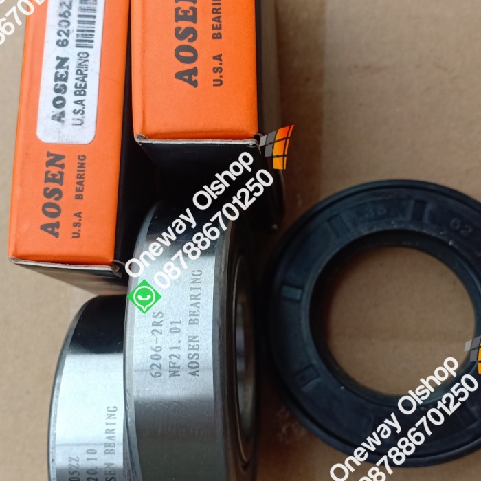 BEARING SET KLAHER AMERIKA MESIN CUCI ELECTROLUX EWF 1073A & EWF 880
