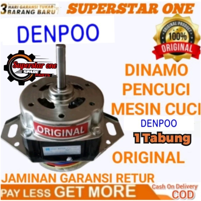 DINAMO/MOTOR MESIN CUCI DENPOO 1 TABUNG