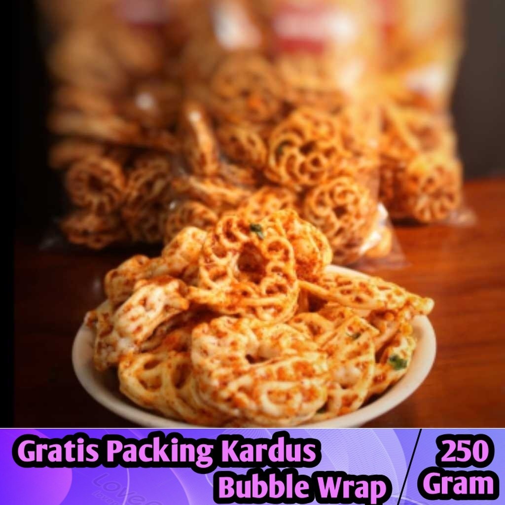 

SEBLAK KERING RAFAEL PEDAS 250gram KERUPUK SEBLAK RAFAEL PEDAS - Iqorni Snack | makanan ringan