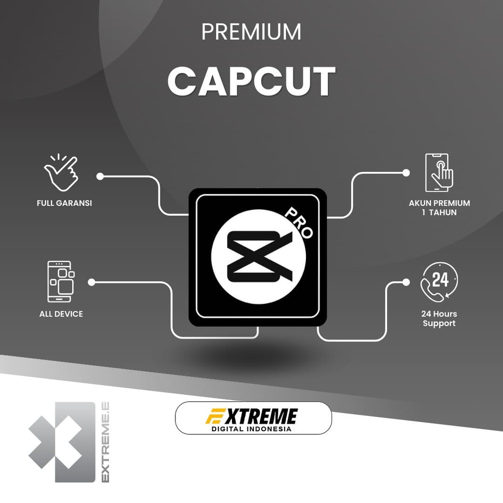 (Promo) Capcut-Pro 1 Tahun [Android / IOS / Web]