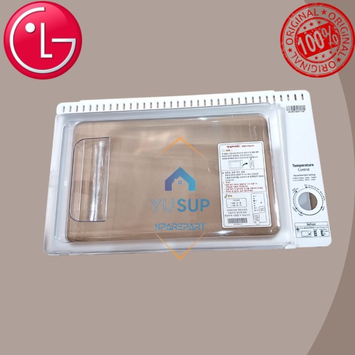 PINTU / TUTUP FREEZER KULKAS 1 PINTU LG ORIGINAL 1 SET