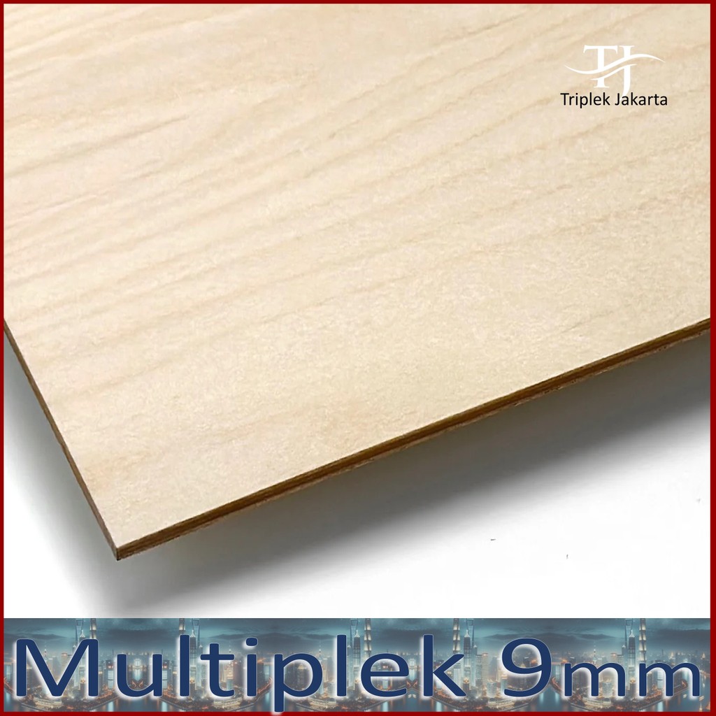 Multiplek 9 mm 120x20 cm | Triplek 9mm 20x120 cm | Palem Grade A