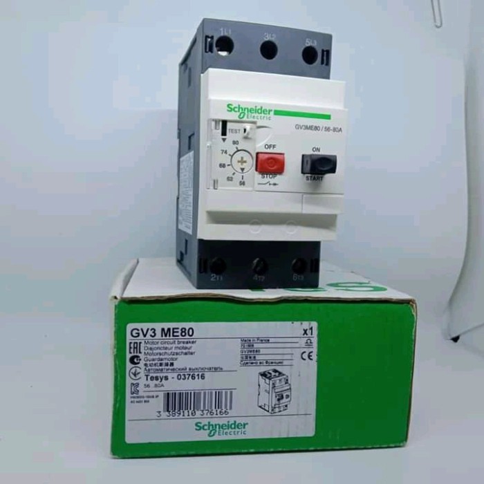 Gv3Me80 Schneider Original Genuine