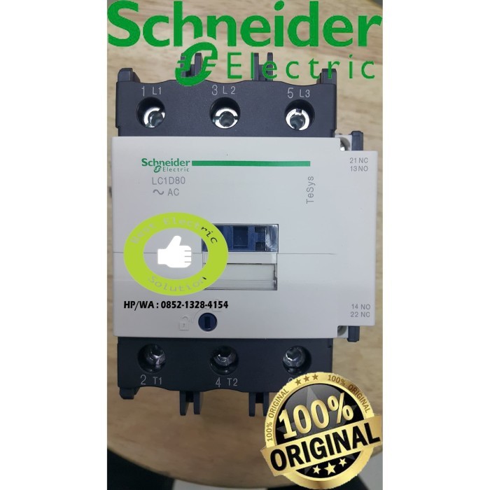 Kontaktor Schnieder / Lc1D80** / Lc1D80 / Contaktor Schneider Genuine