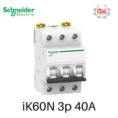 Mcb 3Phase 40A Schneider Electric Genuine