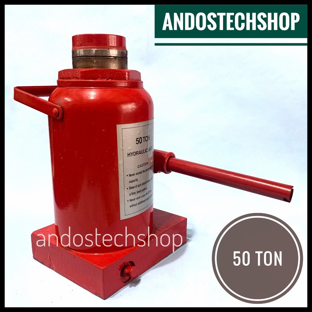 BEST SELLER- Dongkrak Botol 50 Ton (31 KG) Dongkrak Mobil 50T Hydraulic Jack