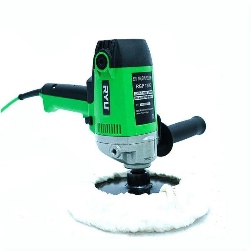 READY STOCK- RYU Mesin Poles Mobil Motor 7 Inch RGP 180 E / Gun Polisher 7" 7 in RGP 180-E RGP180E