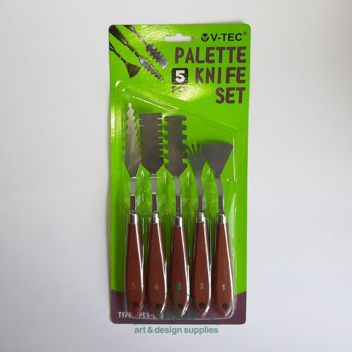 

Seka - V-Tec Palette Knife Set Pks 008 - Pisau Painting - Palet - Lukis