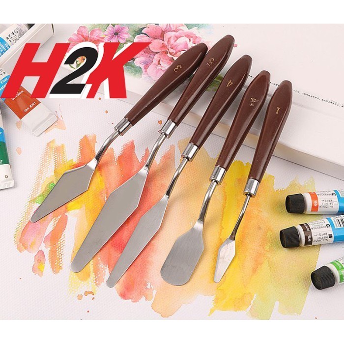 

Seka - T3A Cake Painting Knife - Pisau Palet - Pisau Lukis Set - Cake