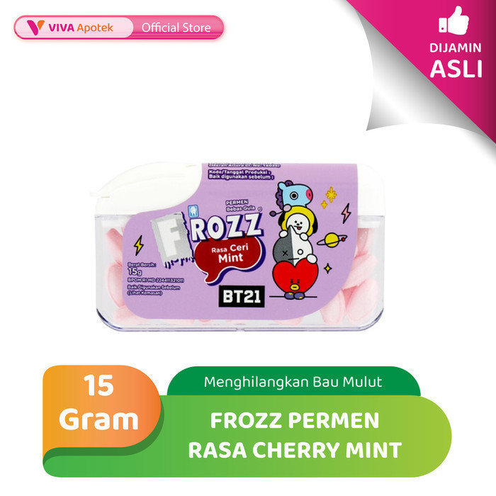 

Frozz Permen Rasa Cherry Mint (15 gram)