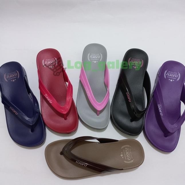 Sandal Wanita Flip Flop/Jepit | Luofu E7161