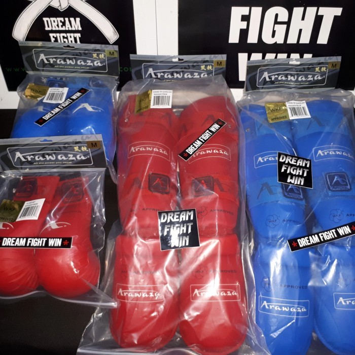 ARAWAZA SET HANDPRO DAN FOOTPRO WKF APPROVED aka ao