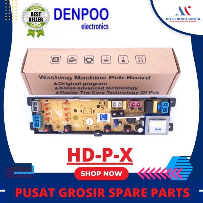 DENPOO DWF-073HT / DWF-083HT / DWF-093HT MODUL PCB MESIN CUCI