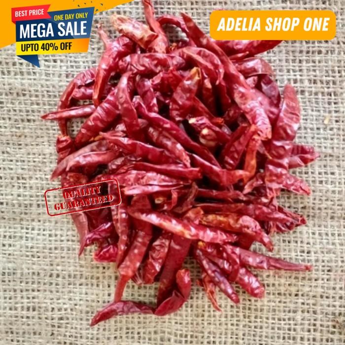 

TEJA _ CHILI DRY 100 GR CABAI RAWIT KERING 100 GRAM (TEJA) TERKINI!!