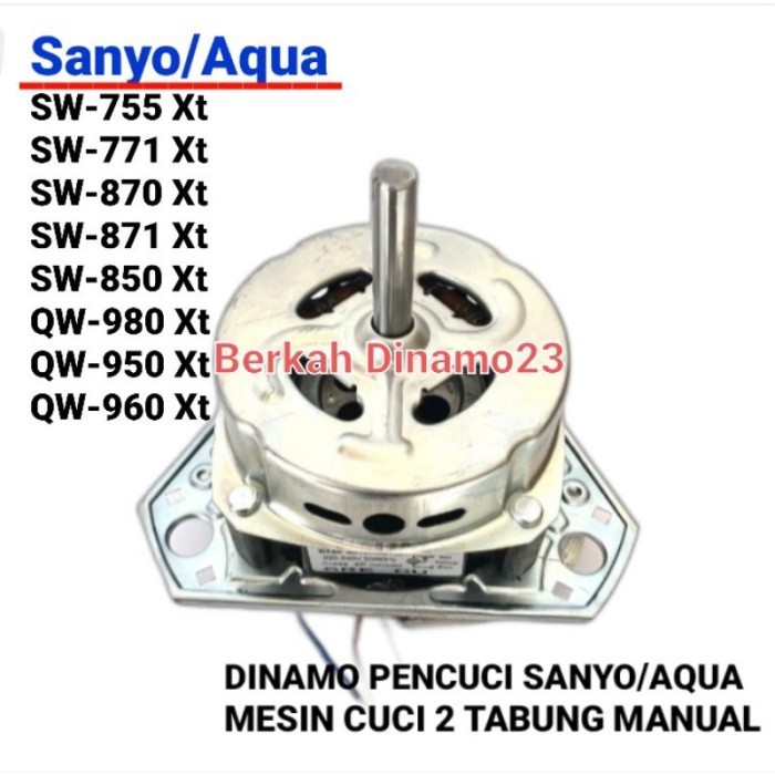 DINAMO MESIN CUCI SANYO / AQUA SW-755XT SW-771XT SW-870XT SW-871XT