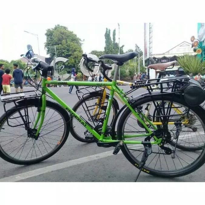 RAK PANIER TOURING BAGASI SEPEDA SELI/MTB/MINION/BONCENGAN SEPEDA KT7