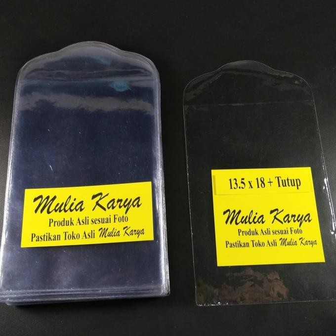 

TERMURAH - Plastik Mika 13.5 x 18 SPP/ Kartu / Iuran / Deposito