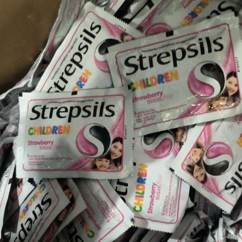 

Strepsils strawberry sugar isi 6 butir