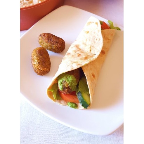 

Falafel wrap