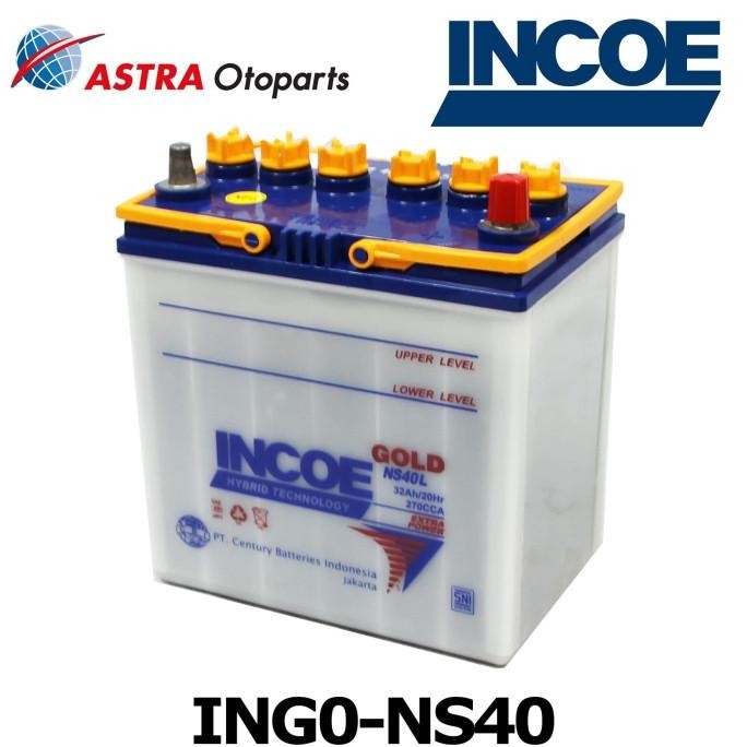 Aki Incoe Gold Ns40 - Aki Mobil Mobil Avanza, Rush, Xenia,Terios Ori