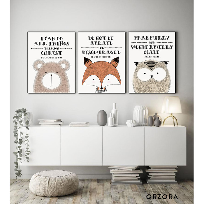 Poster Rohani Kristen / Dekorasi Rumah /Poster Inspirasi(AP30002)