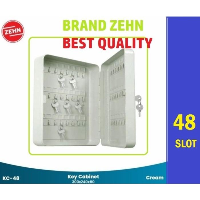 TERBARU COD Key Box Zehn dengan kode / kotak penyimpanan kunci 48 slot kunci HOT SALE