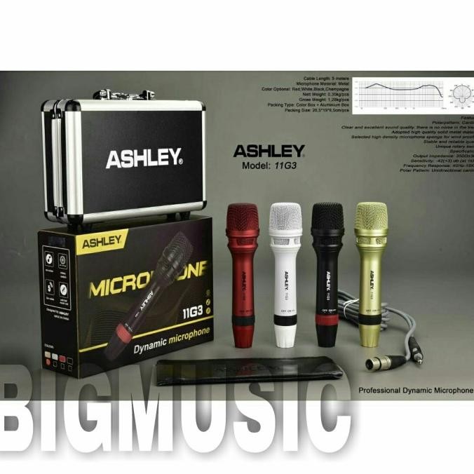 Mic Kabel Ashley 11G3 Original Ashley 11 G3 GT