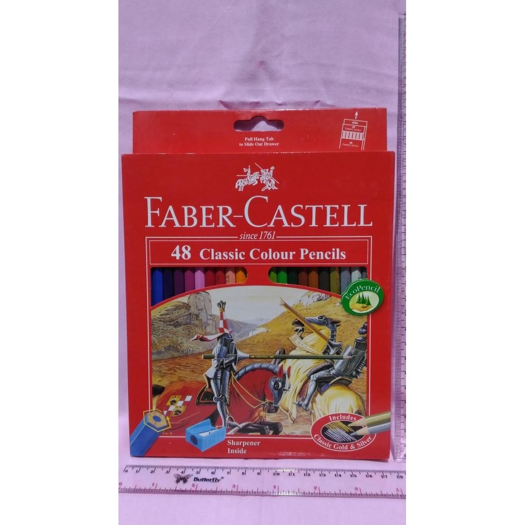 

Sil Warna Faber Castell 48 Baik Bagus Ready