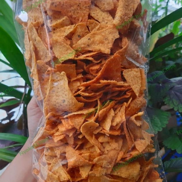 Keripik Jagung Tortila Bbq Tortila Chips Kiloan 1Kg (2X500Gr)