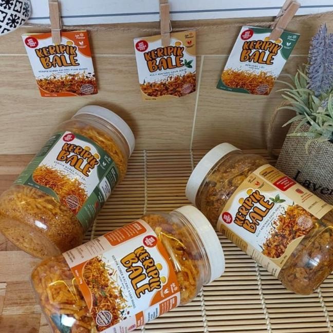 

Keripik Kulit Kentang Asin Pedas Keripik Bale Homeade Tanpa Gawet