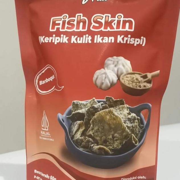 

Crissle D'Pita (Fish Skin Chips/Keripik Kulit Ikan Krispi)