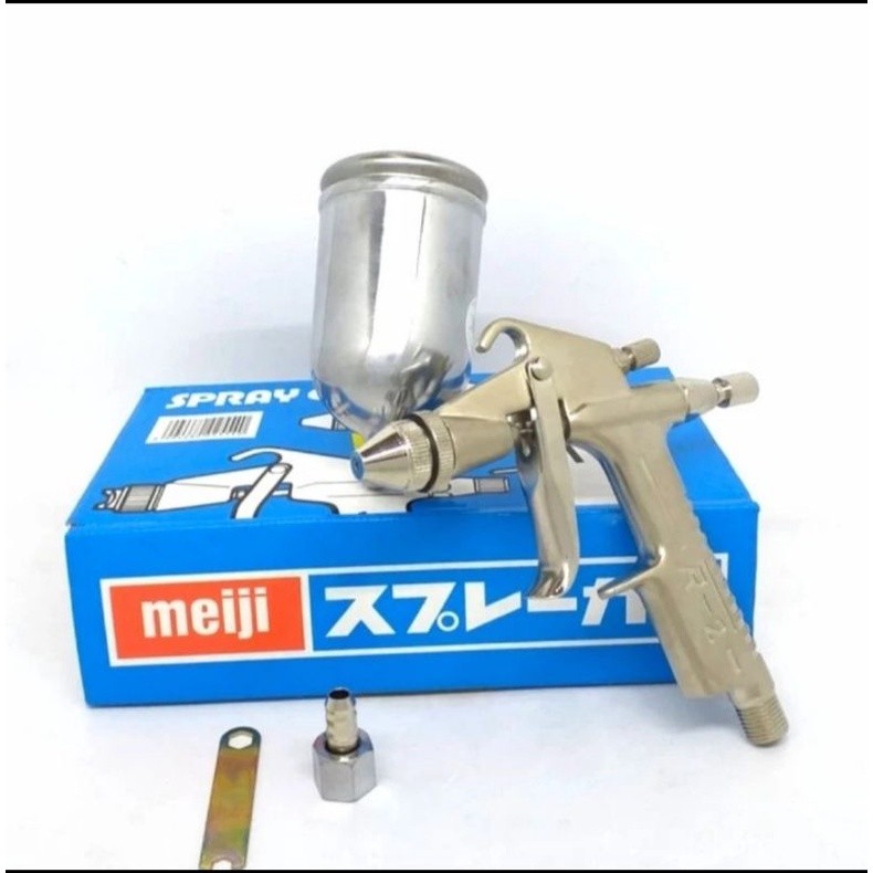 SIAP KIRIM- Spray Gun MEIJI R2 Tabung Atas 200cc/ Spray gun Cat MEIJI R2