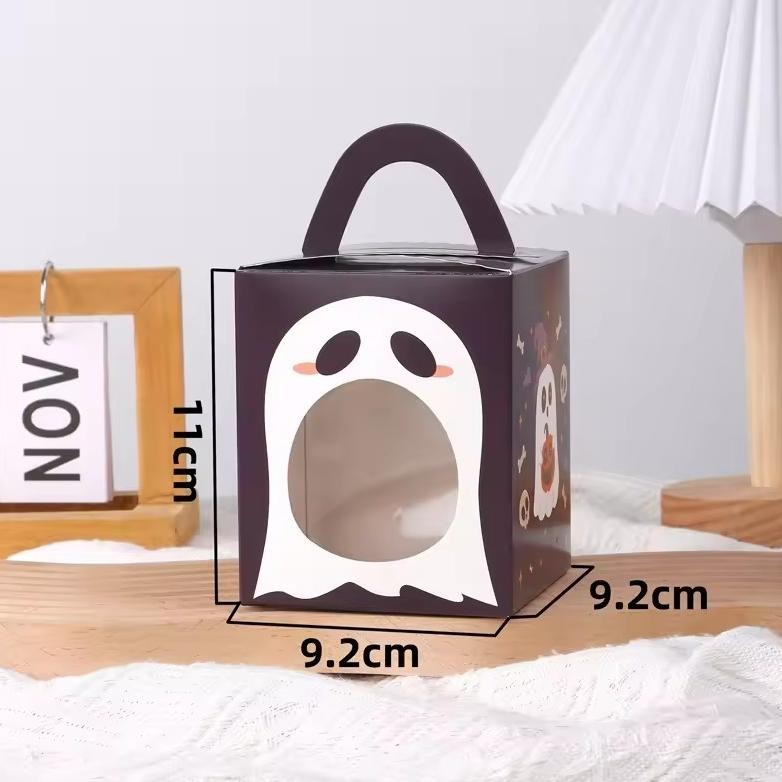 

CR - Kotak Hampers 5 pcs Halloween Party Helowin Pesta Halowin Box Permen Kue Cokelat Hadiah Cookies Bungkusan Coklat Labu Pumpkin Hantu Horor Candy Chocolate Gift Spooky Ghost Scary Night Horror Decoration Inspiration Dekorasi Hiasan Inspirasi TERLARIS