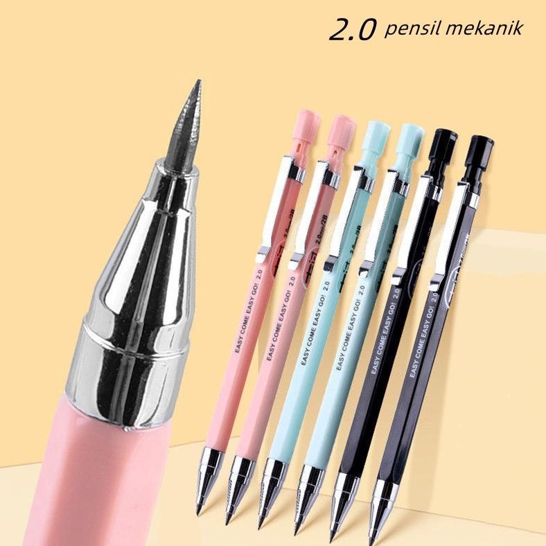 

Mechanical Pencil Graphite Lead Automatic/Pensil Mekanik 2.0mm