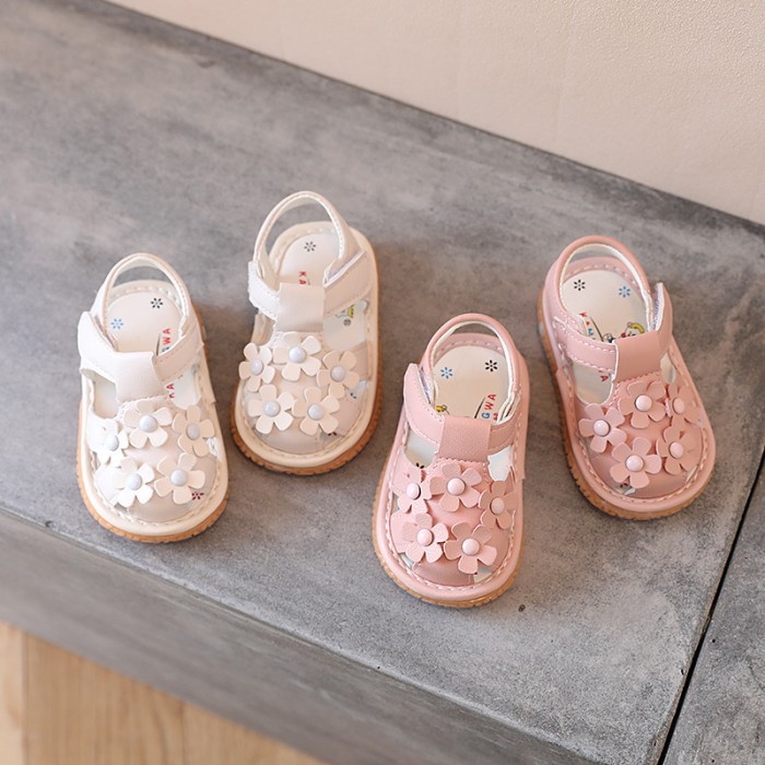 TERMURAH SPT161 bunyi citcit cit cit sepatu sandal anak bayi balita perempuan