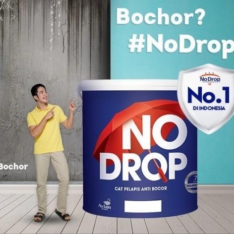 Nodrop Cat Tembok Pelapis Anti Bocor 20Kg / Cat Waterproofing TINTING