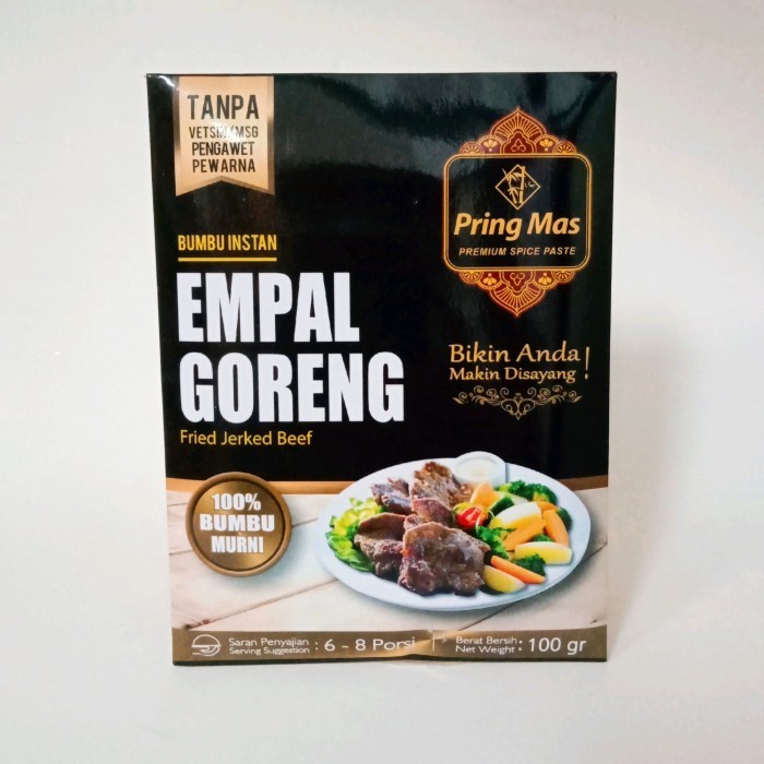 

Lhiu Pring Mas Bumbu Instan Empal Goreng 100 Gr