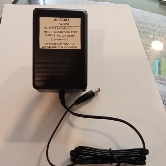 Termurah Adaptor Timbangan Digit12V-500Ma/Adaptor 12V-1000Ma/ Adaptor 9V-1000Ma