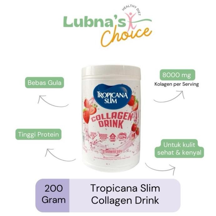 

Tropicana Slim Collagen Drink Strawberry 200gr