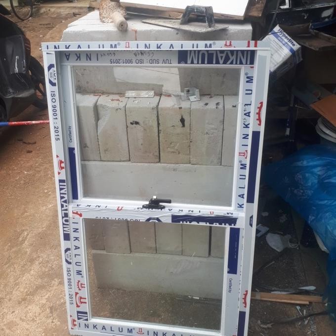 Rel Vertikal Uk.90Cm || Rel Jendela Sliding Vertikal