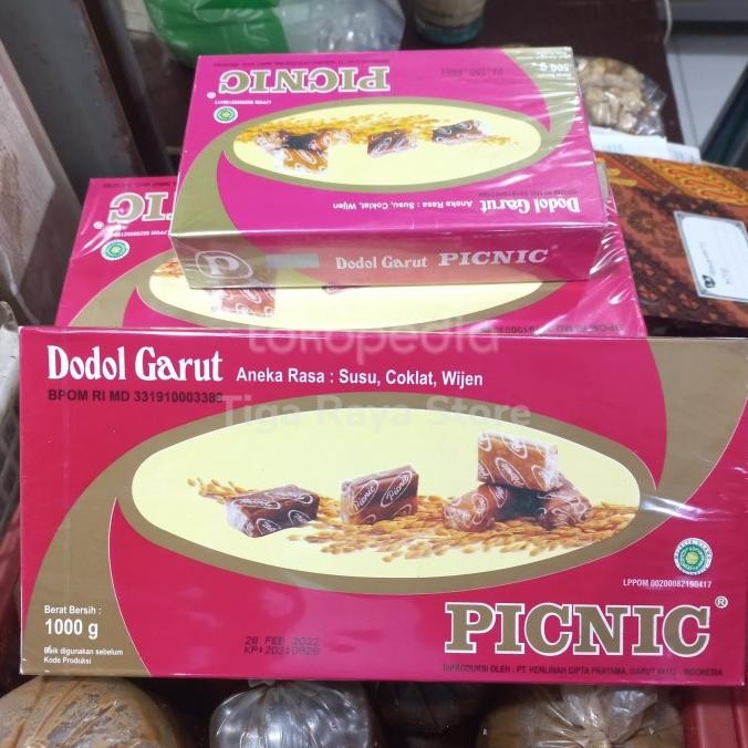 Dodol Garut Picnic 1000g HNT